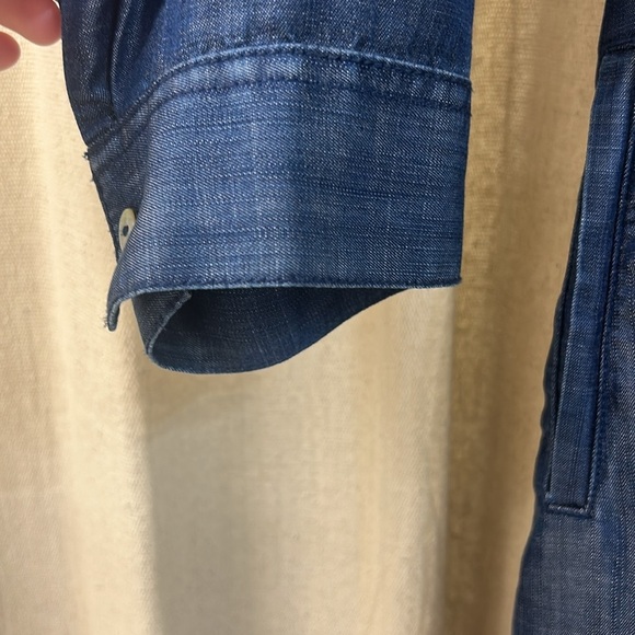 Blue Denim Dress- Foxcroft NYC - Picture 5 of 6